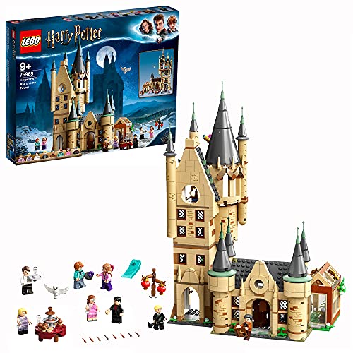 LEGO 75969 Harry Potter Hogwarts Astronomy Tower Building Toy for Children +9 Years with 8 Mini Figures
