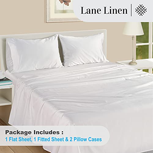 Egyptian Cotton Queen Sheet Set 4PC Sateen Weave Deep Pocket White k7