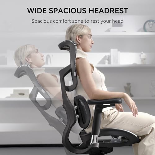 Ergonomic Office Chair with Lumbar Support and Adjustable Armrests k7m