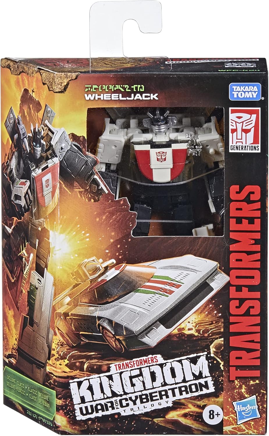 Wheeljack Action Figure 5.5 Inch Ages 8 Up k7