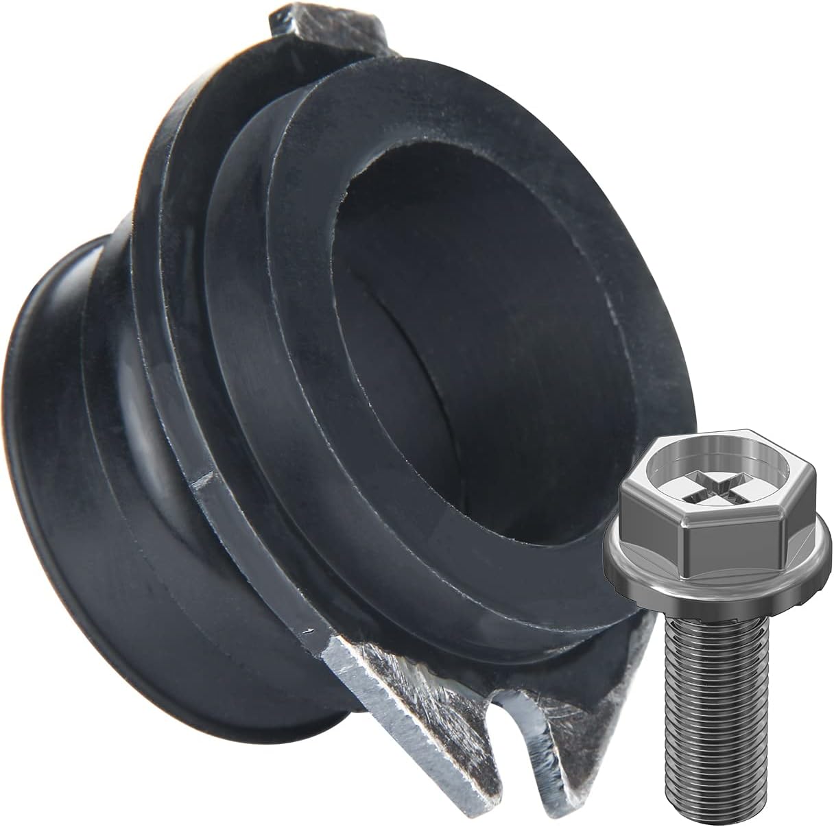 Garbage Disposal Parts for Insinkerator, 75499 Flex Coupler Replacement Parts Compatible with Insinkerator Anti-Vibration Tailpipe Replaces Part Number 74085