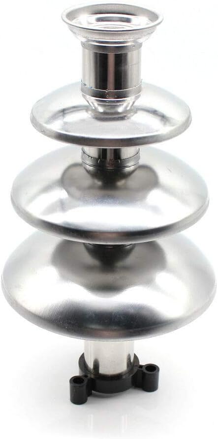 Chocolate Fondue Fountain Electric Stainless Steel k7m