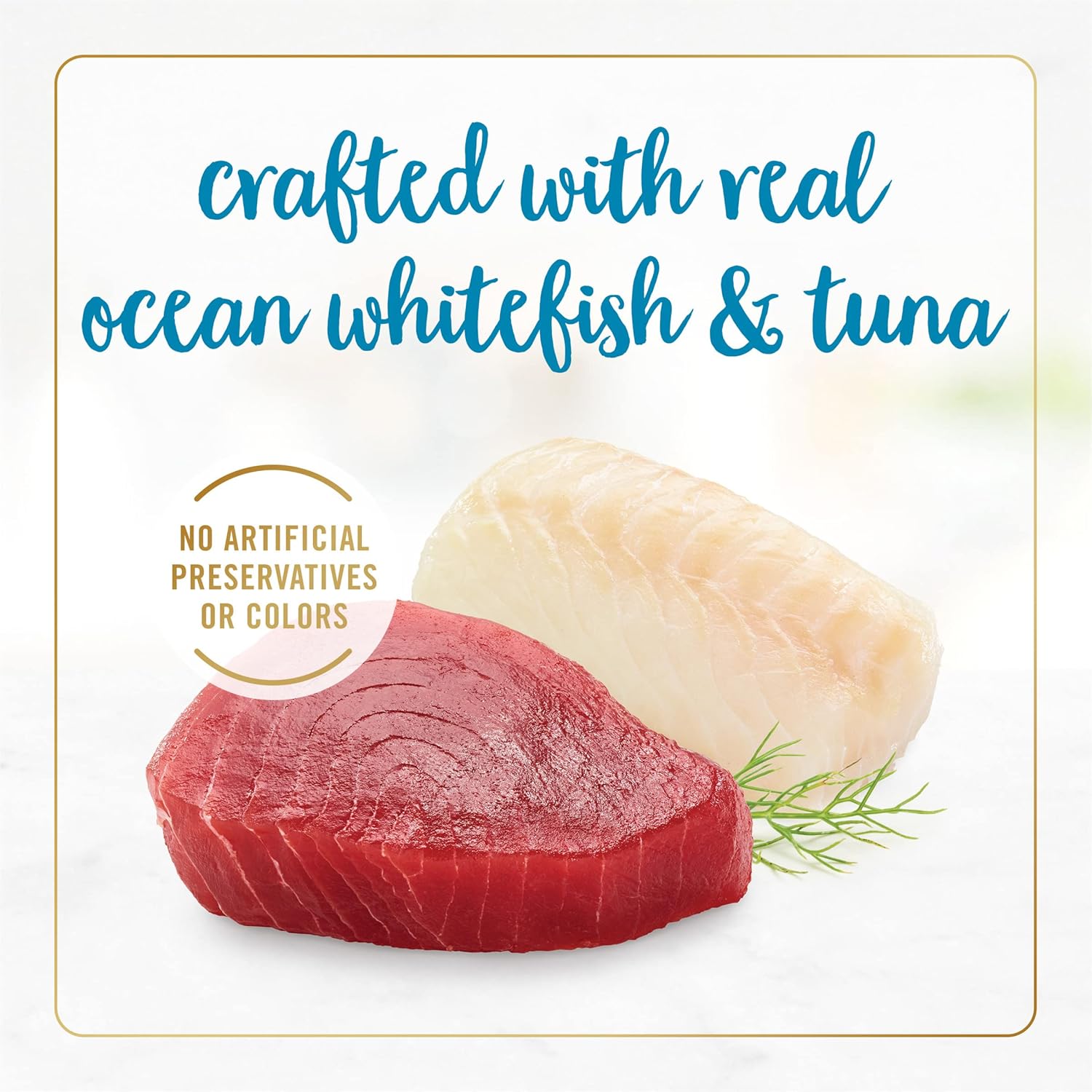 Grilled Wet Cat Food Ocean Whitefish and Tuna in Gravy, 24 Cans a7