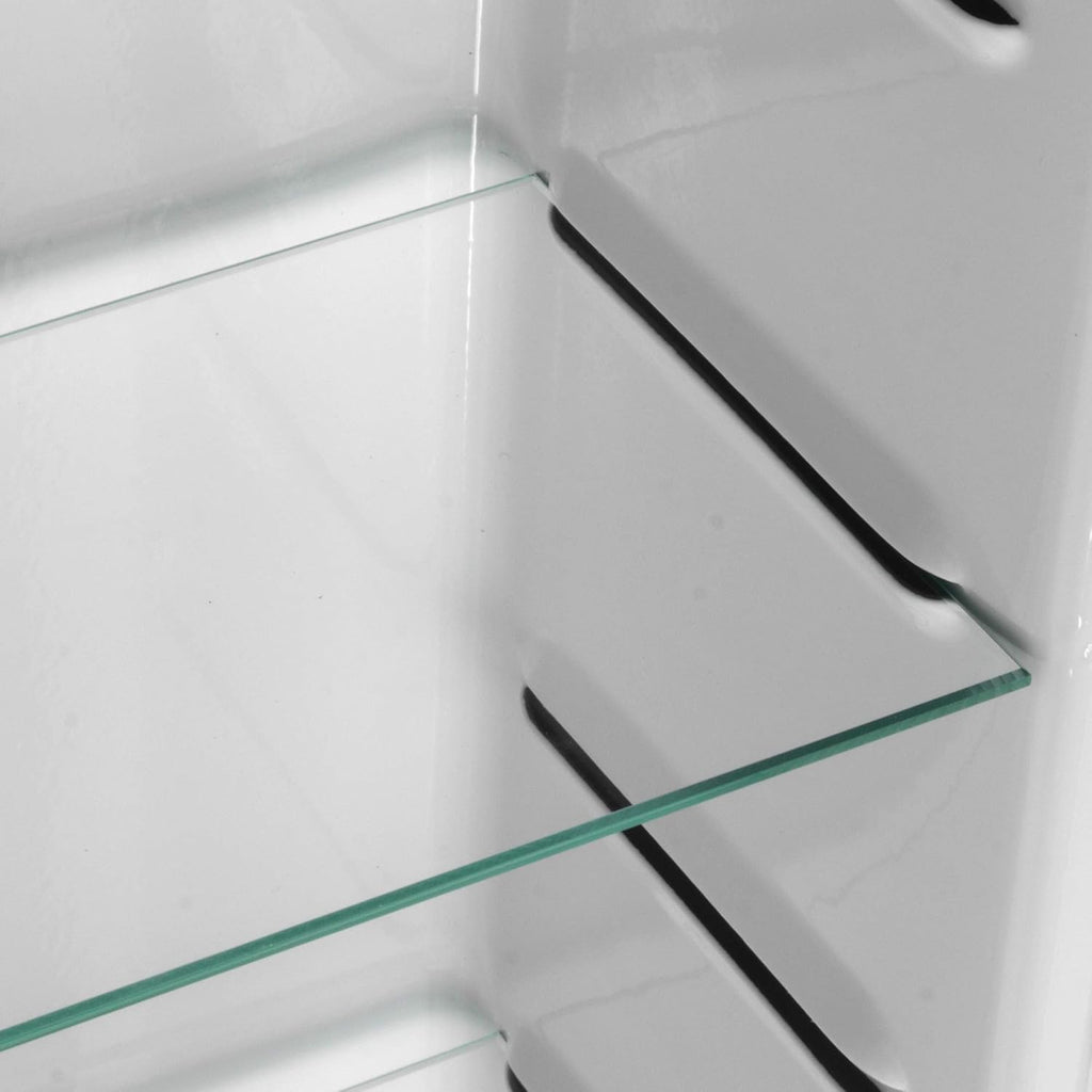 Recessed Medicine Cabinet Mirror with Beveled Edge, Adjustable Shelves, Frameless Arched Design 16x30 k7