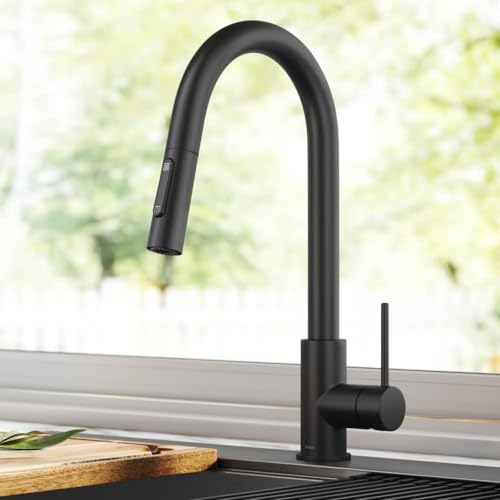 Modern Single-Handle Touch Kitchen Faucet with Pull Down Sprayer a7