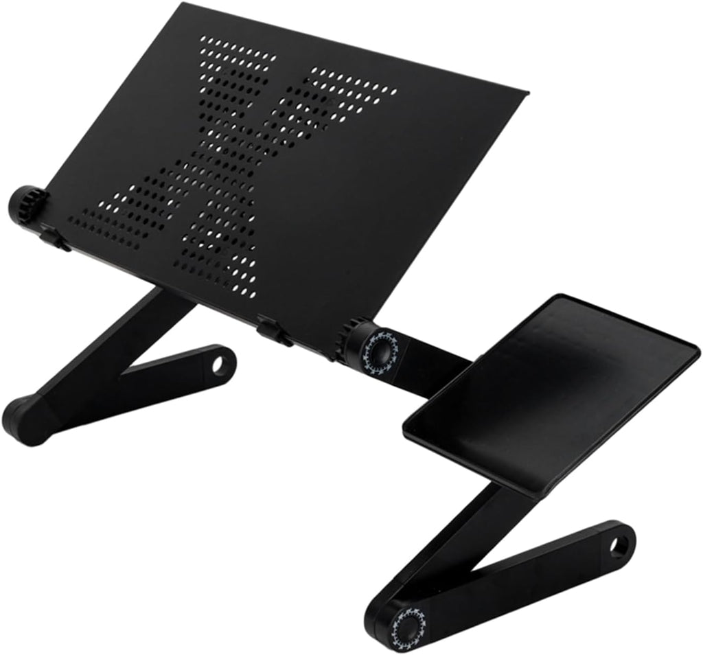 Adjustable Laptop Stand Lap Desk with Mouse Pad Ergonomic Folding Holder k7