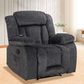 Recliner Chair, Oversized Rocker Recliners with 360 Degree Swivel Function, Multifunctional Recliner for Living Room Lazy Boy, Soft and Comfortable Modern Recliner (JoJo,Khaki)