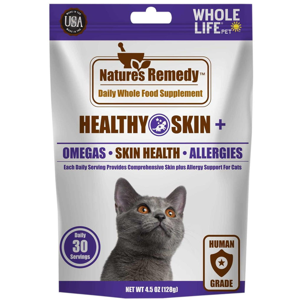 Whole Life Pet Nature's Remedy Skin &amp; Allergy Support Whole Food Cat Supplement - Pet Supplies online store