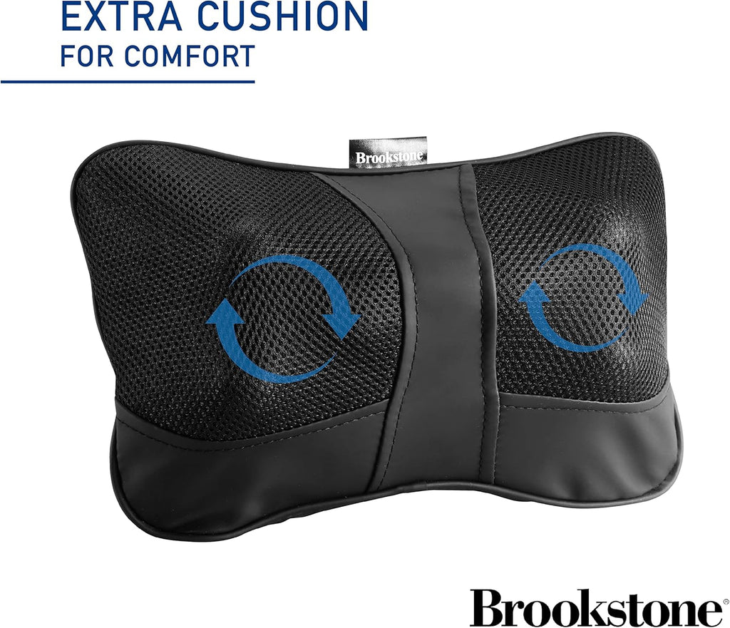 Shiatsu Neck and Lumbar Massager with Heat Pillow a7