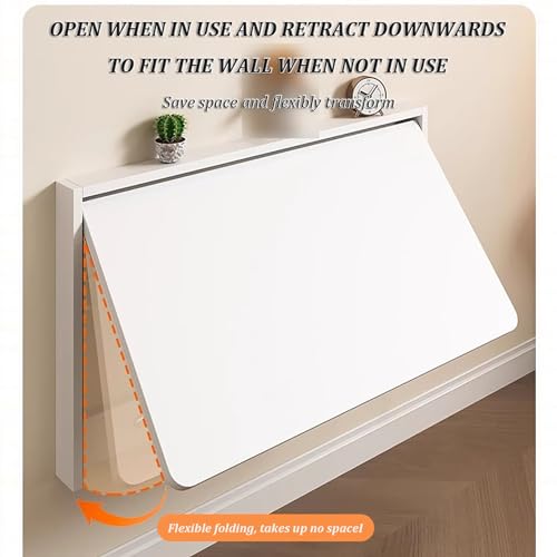 Fold Down Wall Mounted Folding Table Space Saving L60x40cm k7