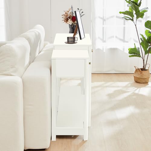 Console Table with Drawer Marble Texture Top Sideboard7k
