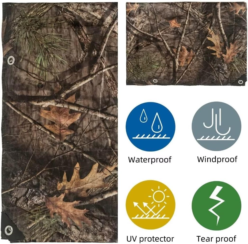 Waterproof Heavy Duty Tarp Multi Purpose Poly Cover k7