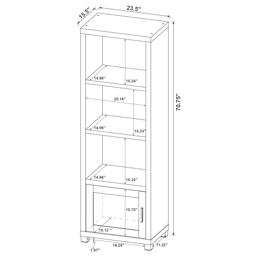 Entertainment Center Antique Pine k7m