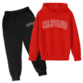 Little Boy Outfits Hoodie Pullover Sweatshirt Printed Hoodie Underwear Casual Letter Printed Long Sleeve Out Wear Sets