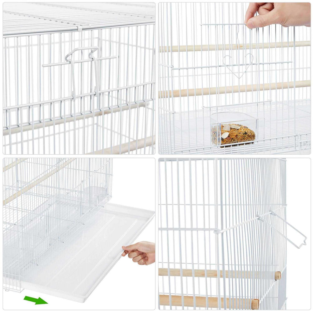 Bird Cage with Slide-Out Tray k7p