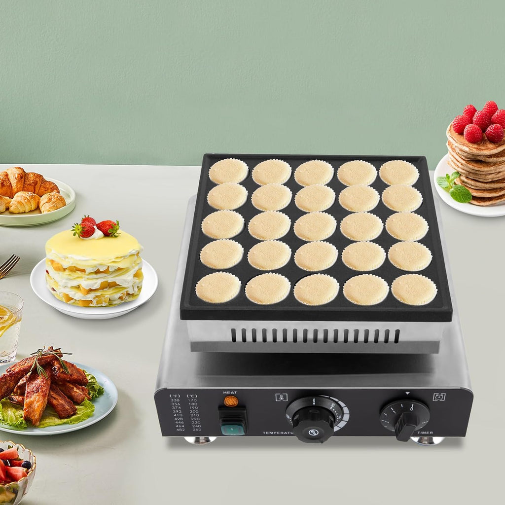 Mini Dutch Pancake Maker Non-stick Electric 110V k7