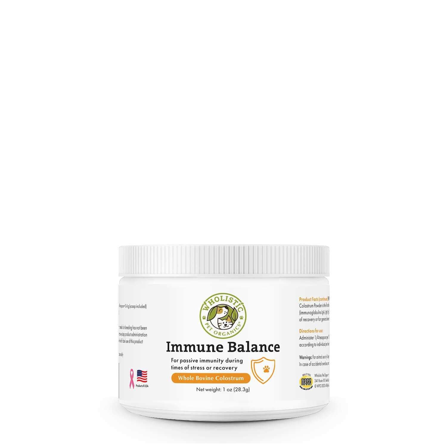 Wholistic Pet Organics Colostrum Powder - Pet Supplies online store