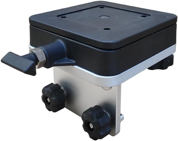Aluminum Downrigger Bracket with Swivel Base for Boat Track System k7p