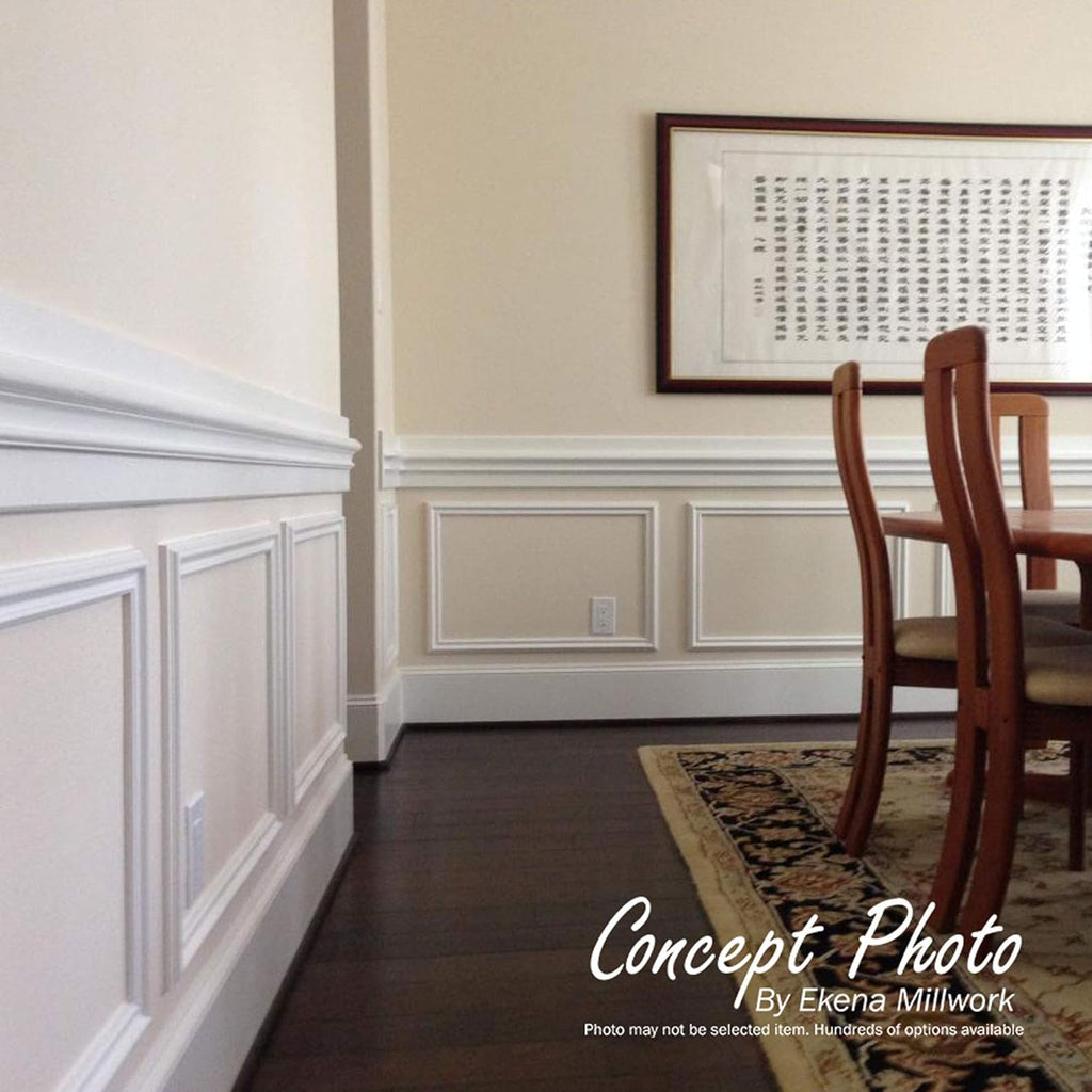 Chair Rail Molding 1.5in x 0.5in x 94.5in a7