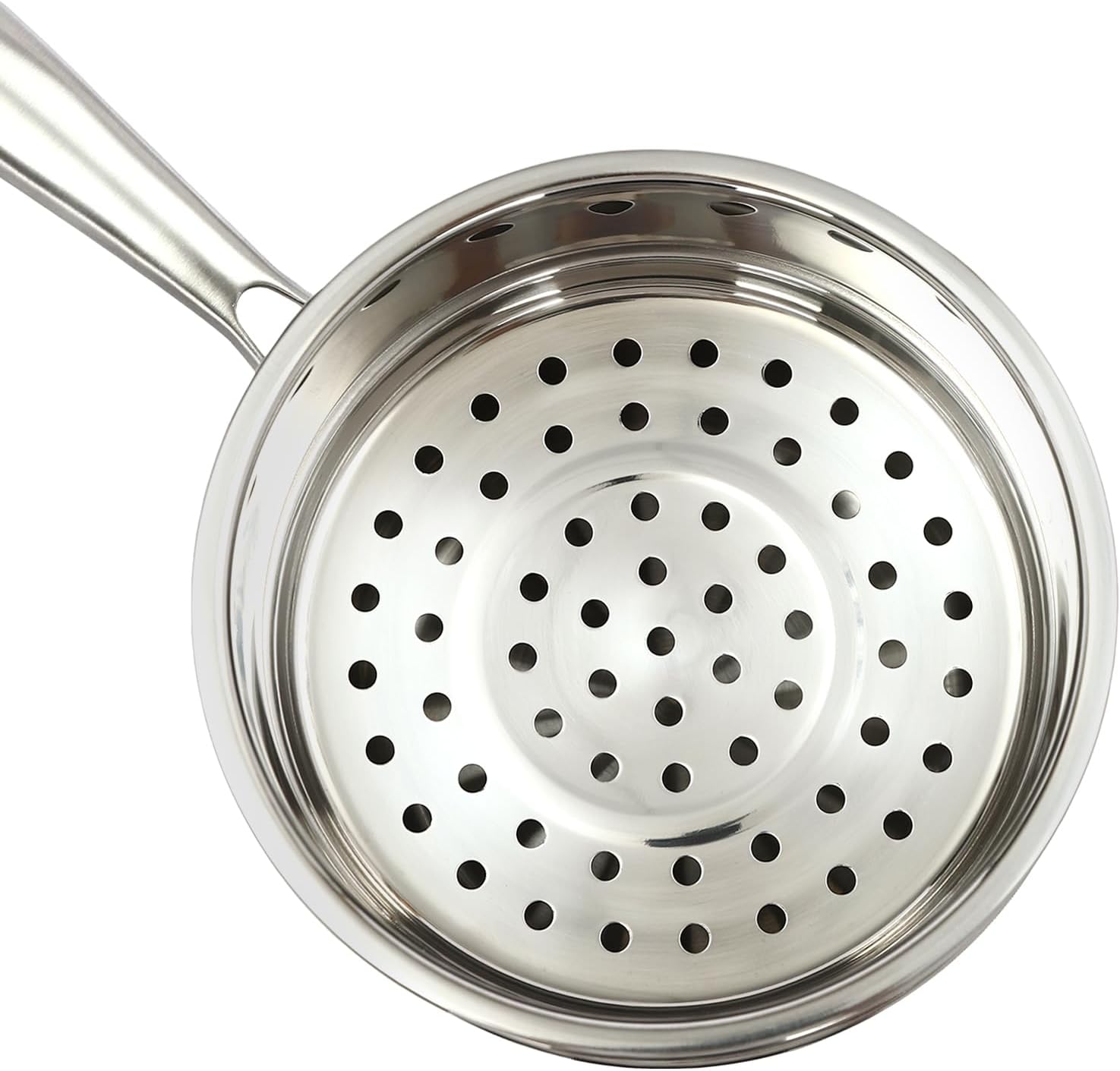 Stainless Steel Steamer Pot with Saucepan and Lid a7