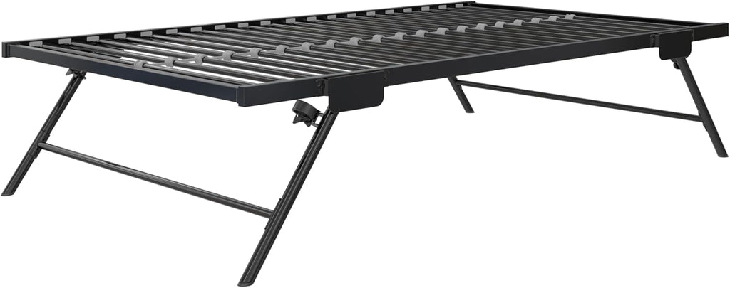 Metal Daybed with Pop Up Trundle Twin Black k7