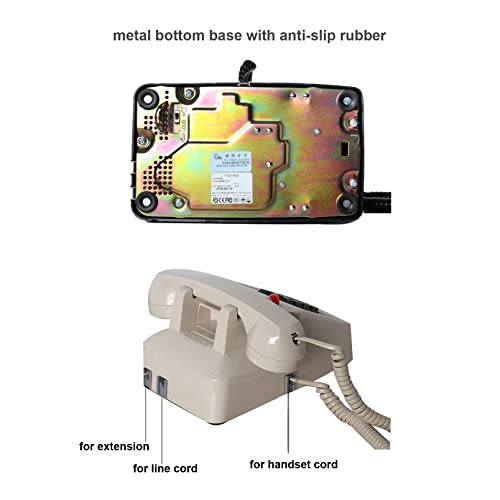 Corded Landline Phone for Home Desk Senior Extra Loud Ring a7