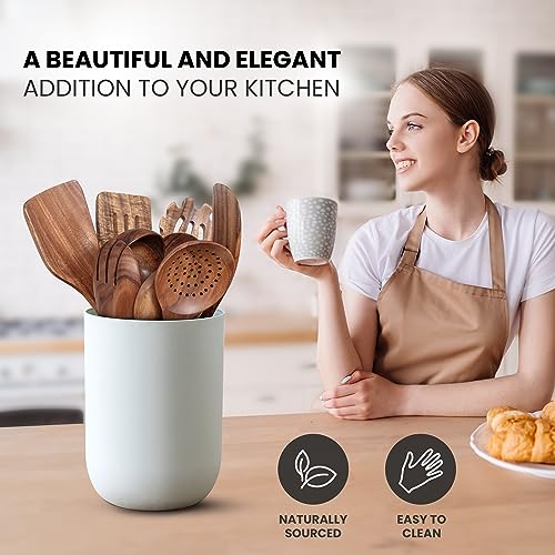 Wooden Spoon Set 6-Piece for Cooking a7k