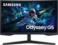 SAMSUNG Odyssey G55C 32"" 1440p HDR 165 Hz Curved Gaming Monitor (Renewed), black