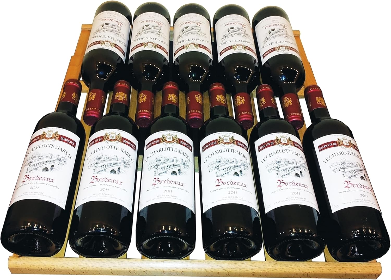 Dual Zone Compressor Wine Fridge 173-Bottle Freestanding a7