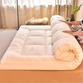 Japanese Floor Mattress Extra Thick Foldable Floor Mattress, Futon Bed Roll Up Mat for Comfortable Sleeping - Space-Saving and Portable Mat