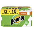 Bounty 2-ply Paper Towel Giant Rolls, 11" X 10 1/4", White , 20 Fluid Ounce