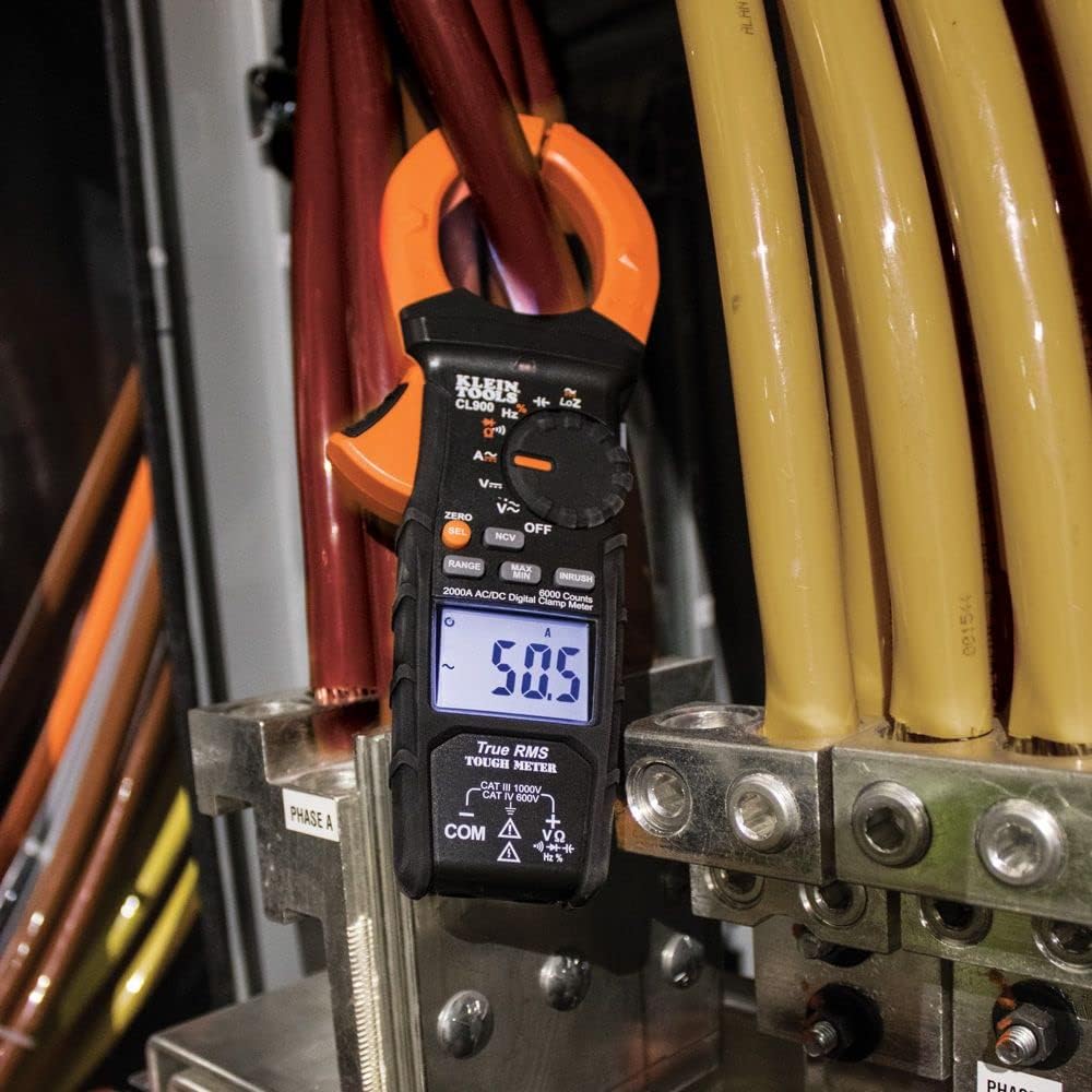 Clamp Meter, Auto Ranging TRMS, AC/DC 2000A, NCVT k7