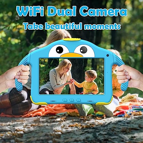 Kids Tablet 7in Android Learning Tablet with Kid-Proof Case a7
