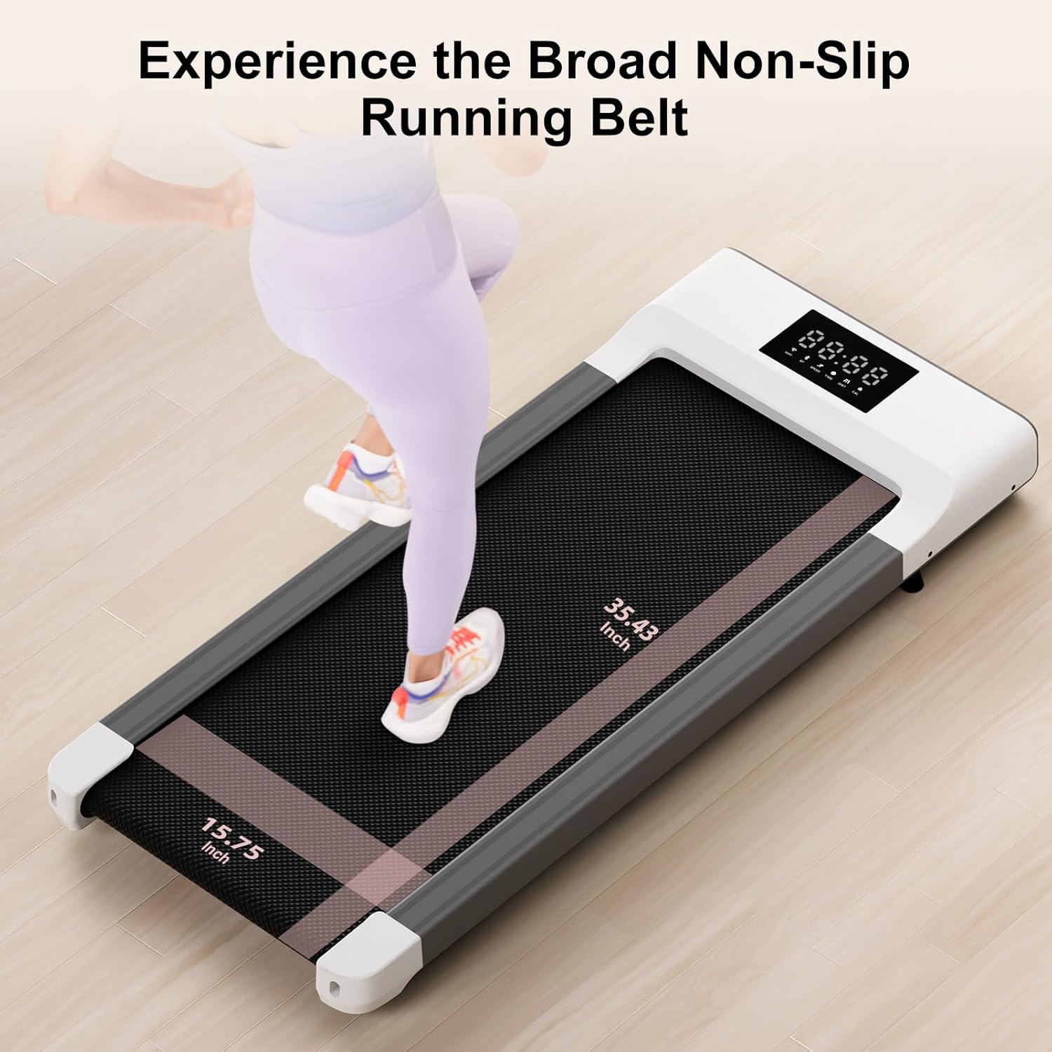 Walking Pad Treadmill Under Desk Portable with Remote LED Display 7k
