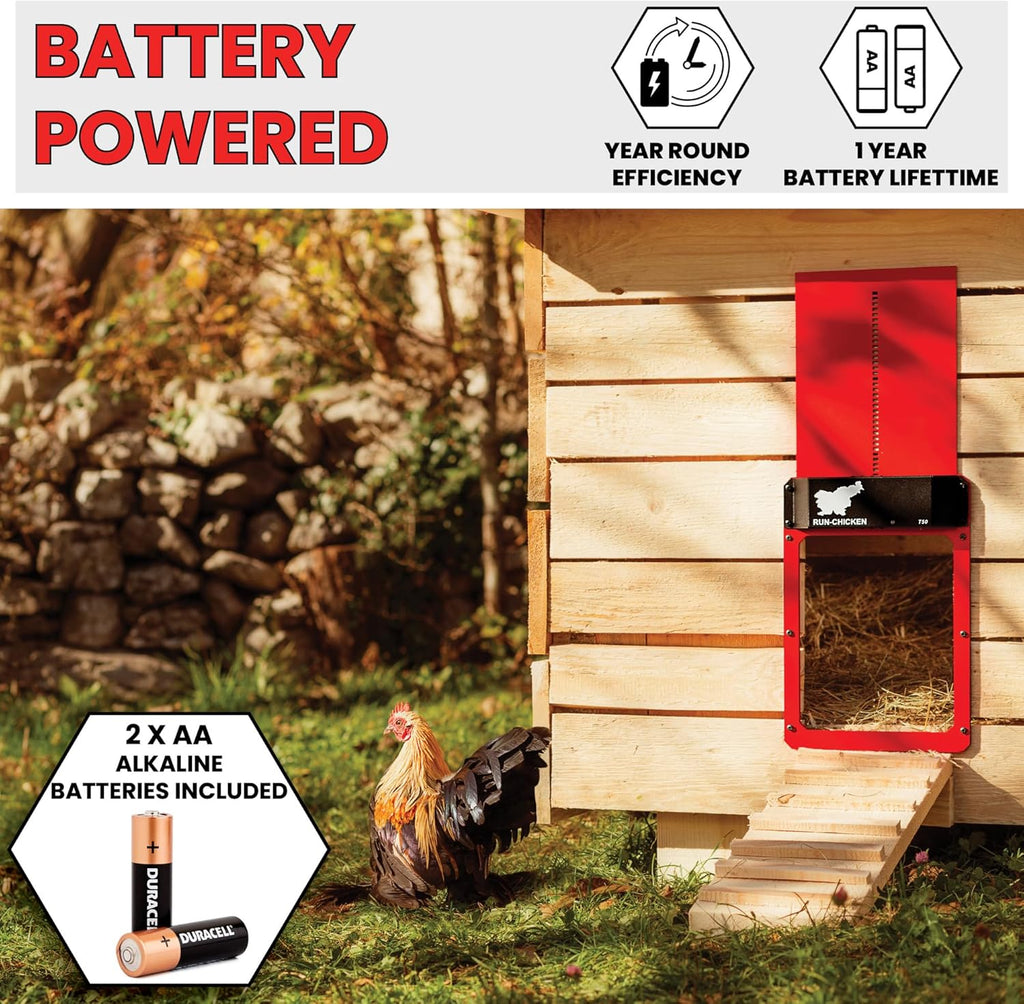 Chicken Door T50 Red k7p