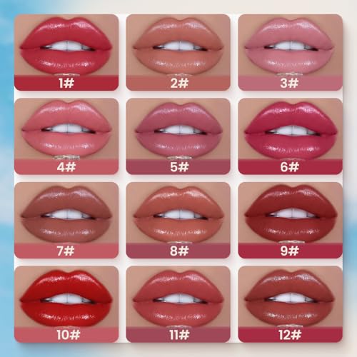 Cream Texture Waterproof Lipstick Long-Lasting Moisturizing Lip Stain k7