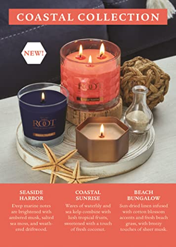 Scented Beeswax Blend Candle, 4 oz, Citron & Bergamot k7