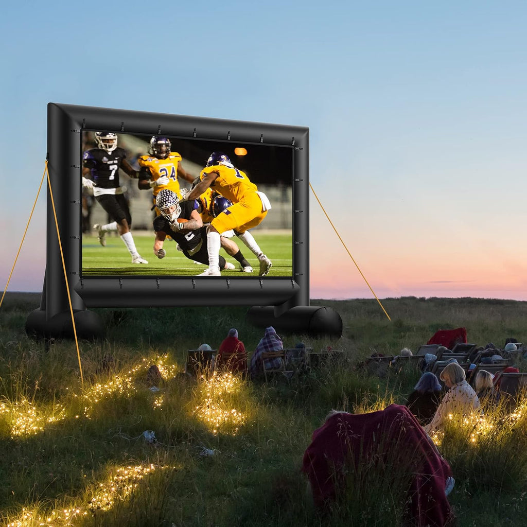 Outdoor Inflatable Movie Screen 14ft Projector Screen a7