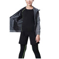 Boys Sweatshirts &amp; Hoodies Boys Zip Up Sweatshirt Long Sleeve Athletic Pullover For Kids Workout Tops Casual Outfit Loose Pullover Tops Grey XL