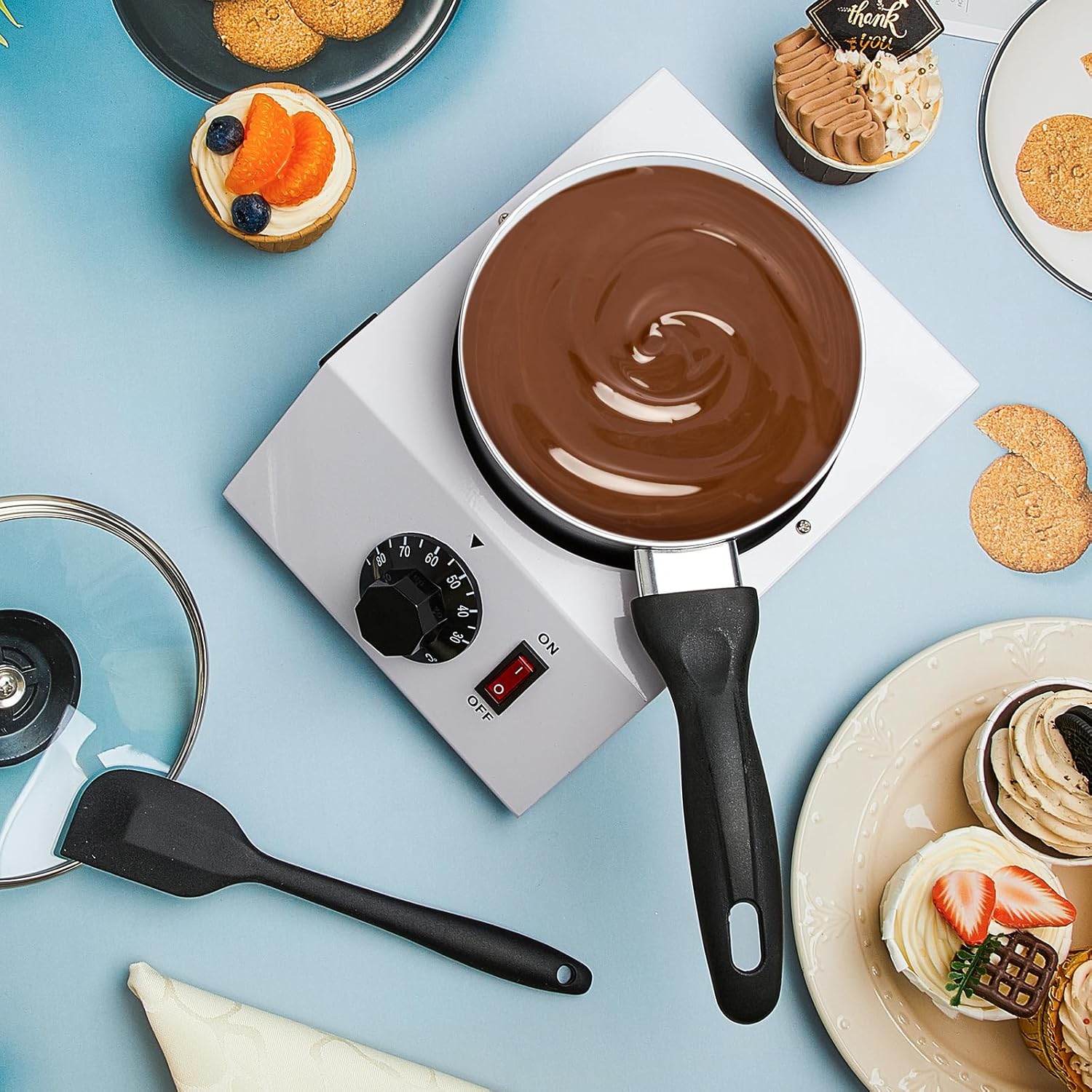 Chocolate Melting Machine with Silicone Spatula a7