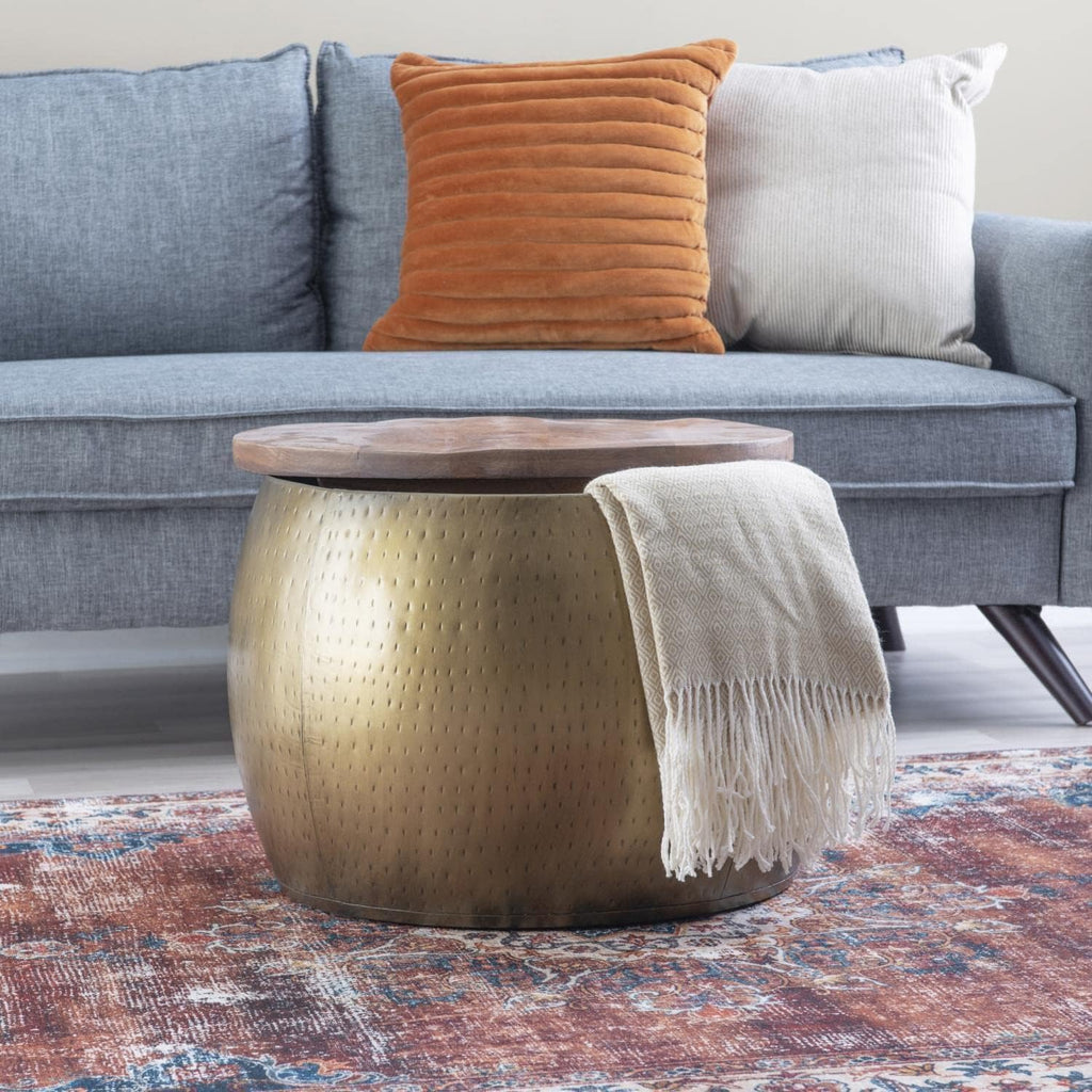 Gold Drum with Storage a7k