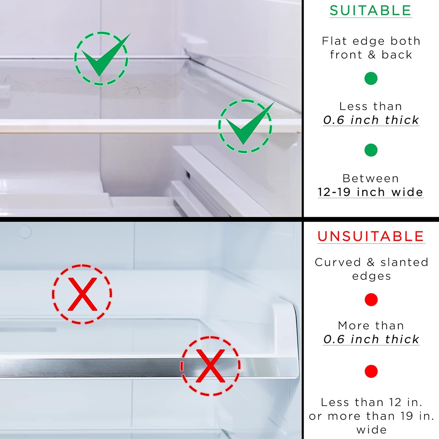 Fridge Organizer Drawers and Stackable Bins a7