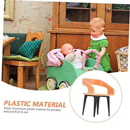 Miniature Fairy Garden Chair Dining Table Set 4pcs a7
