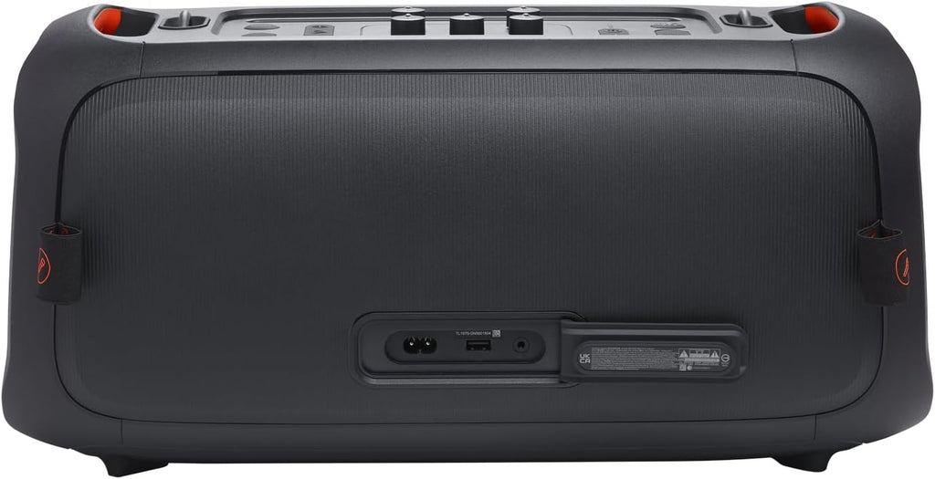 Portable party speaker with built-in lights and wireless mic a7k
