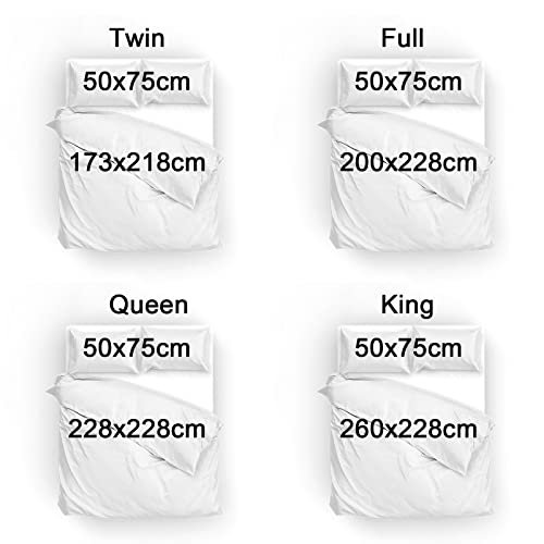 Quilt Cover Set with 3D Print Bedding for Kids a7