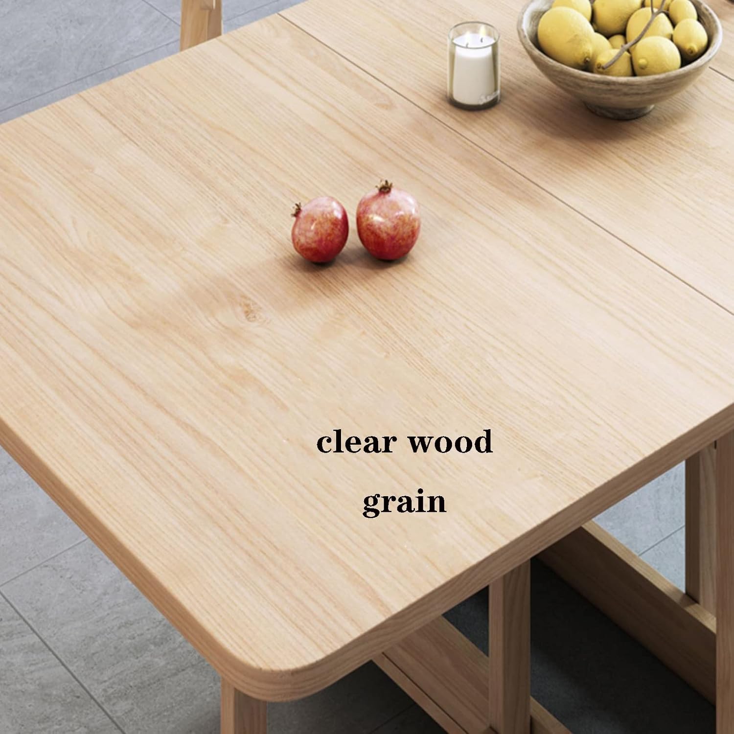 Solid Wood Drop Leaf Dining Table with Storage Drawer 7k