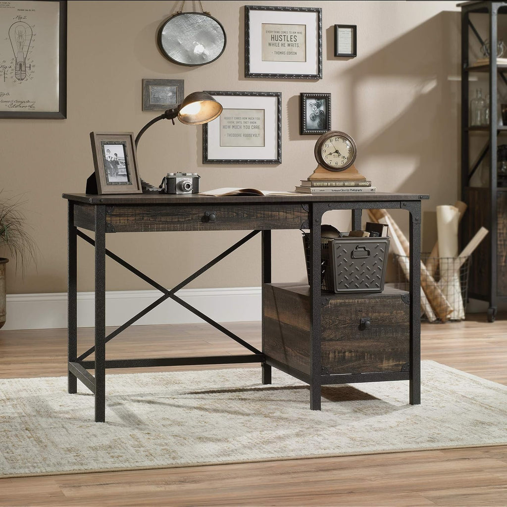 Desk with Carbon Oak Finish k7m