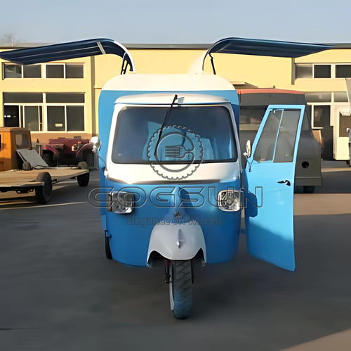 10.5ft Display Food Trailer Concession Kitchen with Sink a7