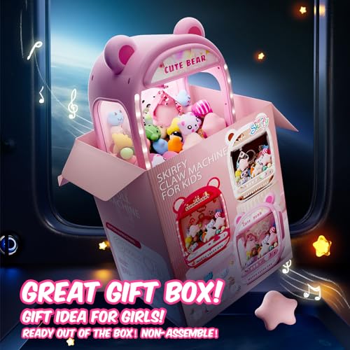 Claw Machine for Kids Unicorn Arcade Game with Squishy Toys a7