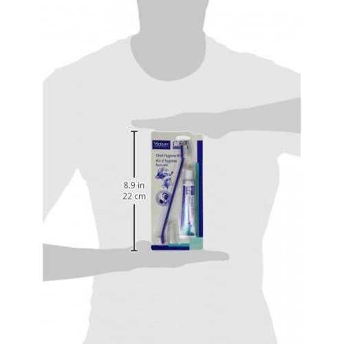 Dog Oral Hygiene Kit with Toothbrush and Paste a7
